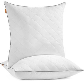 Párnaszett 2 darabos, megfordítható, 80 × 80 cm