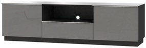 Zondo Falra szerelhető TV asztal Henry Typ 40 (szürke + magasfényű szürke). 1030290