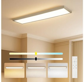 Brilagi-LED dimmelhető fürdőszobai lámpatest FRAME SMART LED/50W/230V 120x30 IP44 + távirányító