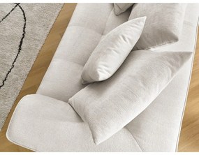 Bézs zsenília kanapé 237 cm Whesley – Bobochic Paris