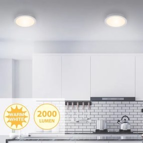 Briloner 7141-014 - LED Mennyezeti lámpa FIRE LED/21W/230V 3000K