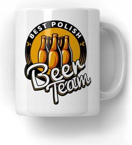 Bögre Best Hungarian Beer Team Vicces Ajándék 18-99 Ajándék