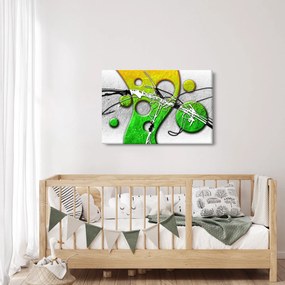 Absztrakt kép (90x60 cm)