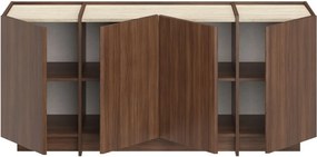 Dorma - Travertine, Milano Walnut