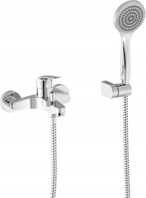 Tres Base Plusz Króm Kádcsaptelep Zuhanyszettel