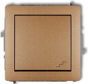 Arany lépcsőkapcsoló 8DWP-3 Deco Karlik