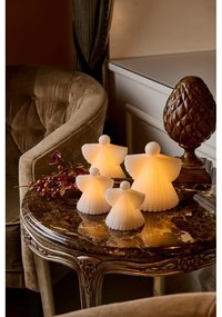 Fehér fénydekoráció készlet 2 db-os ø 9 cm Asta – Sirius