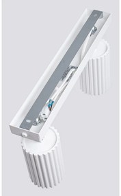 Fehér spotlámpa 6,5x30 cm Gleam – Sollux