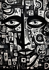 Poszter 70x100cm Gondolatok labirintusa