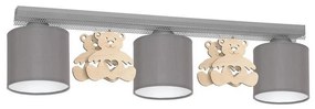 Gyerek mennyezeti lámpa BEAR 3xE27/60W/230V