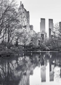 Poszter 39,5x55cm Központi park Manhattan panorámával 4, Assaf Frank