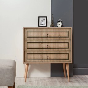 Trio komód, 80 cm – TR869VEL3435