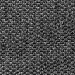 15 db szizál hatású antracitszürke lépcsőszőnyeg 65x21x4 cm
