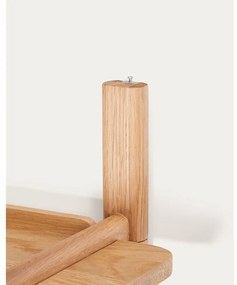 Natúr színű tölgyfa moduláris polcrendszer 110x202 cm Sitra – Kave Home