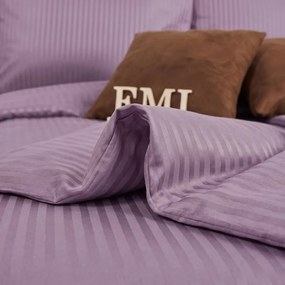 EMI Lila damasztszatén ágyneműhuzat