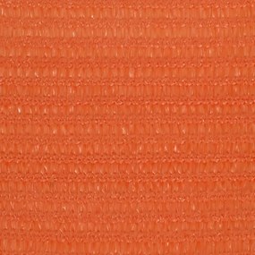 narancssárga HDPE napvitorla 160 g/m² 3 x 3 m
