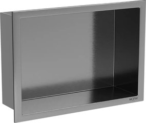 Mexen X-Wall-R fali polc peremmel 30 x 20 cm, Gun grey kefe - 19E0302010