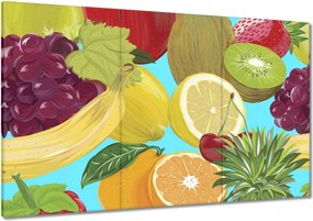 Festmények 120x80 Konyhai forradalmak Gyümölcsök