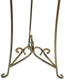 Virágállvány 88x28 cm arany