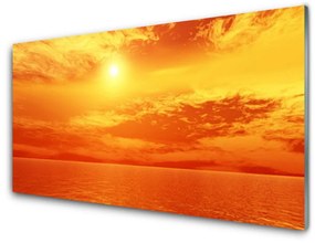 Üvegkép Sun Sea Landscape 100x50 cm