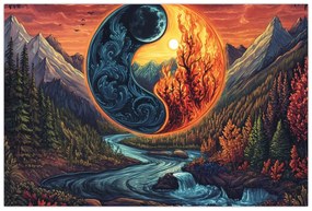 Kép - Elemi erők (90x60 cm)