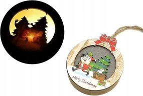 Karácsonyi fa medál Led fénnyel