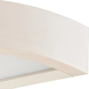 Fali lámpa NATURAL 1xE27/60W/230V fenyő/krémszínű