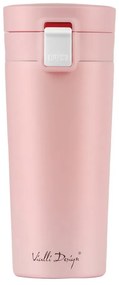 Fuori rózsaszín thermo utazóbögre, 400 ml - Vialli Design