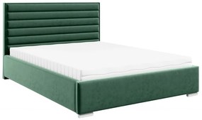 St3 ágyrácsos ágy, zöld (160 cm)