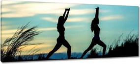 Képek 100x40 Reggeli jóga