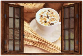 Poszterek 120x80 Egészséges müzli reggeli