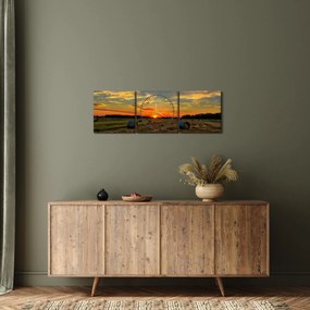 Kép - Falusi csomagok (órával) (90x30 cm)