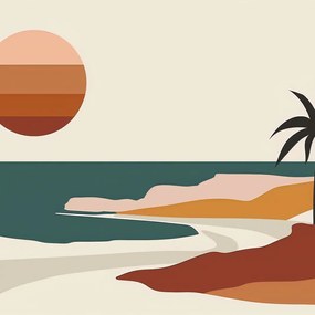 Poszter 70x70cm Sziget a Nyugaton