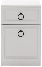 Éjjeliszekrény 63x40 cm fehér