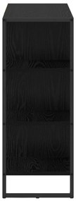 Oldalsó szekrény Fekete tölgy 96.5 x 30 x 75 cm Faanyag