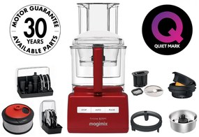 Magimix® 5200 XL Konyhai robotgép Premium csomag piros színben