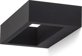 RENDL NEMAN nástěnná černá 230V LED 10W 3000K
