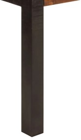 mézbarna tömör mangófa étkezőasztal 120x60x76 cm