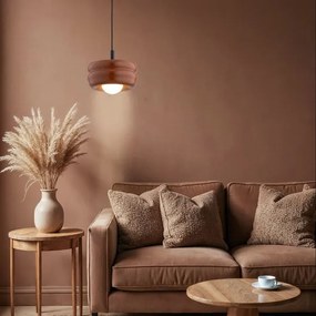 Argon 8817 - Csillár zsinóron TEVO 1xG9/4,5W/230V barna