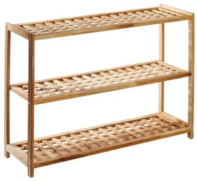 Natúr színű diófa cipőtartó – Premier Housewares