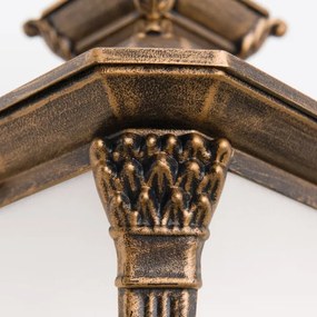 Orion - Kültéri fali lámpa AIKO 1xE27/60W/230V IP23 bronz/patina