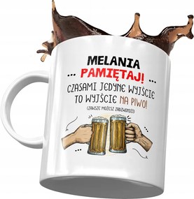 Melania Bögre Feleség Barátnő Ajándék Nyomtatott Fotóval