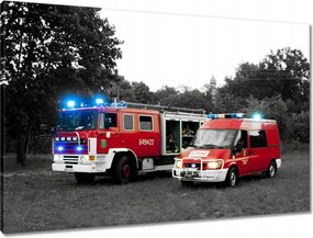 Vászonkép 90x60 Tűzoltóság