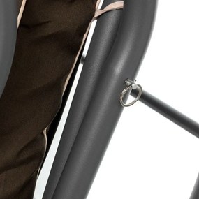 Megi kerti hintaágy barna