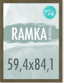 Képkeret 59,4X84,1 A1 Képkeret Poszter Képkeret Zöld Olíva