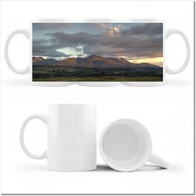 Fotó bögre Esőfelhők a hegyek felett