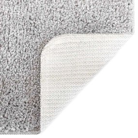 Fürdőszoba szőnyeg Szürke 50 x 80 cm Polipropilén