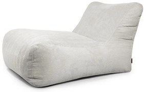 Krémszínű kordbársony babzsákfotel Lounge 100 – SLOWDOWN