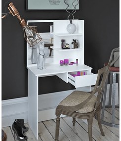 BELEZA dekoratív asztal, fehér