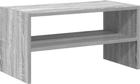 vidaXL szürke sonoma cipőtartó állvány halmozható 60 x 30 x 30,5 cm